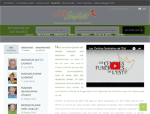 Tablet Screenshot of centrefunerairesimplicite.com